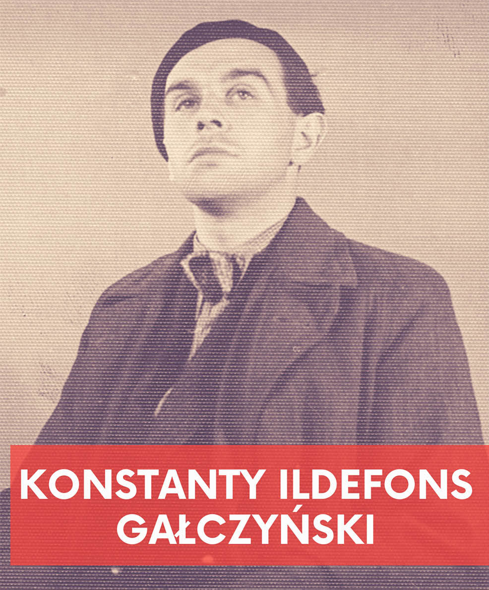 Portret Konstantego Ildefonsa Gałczyńskiego