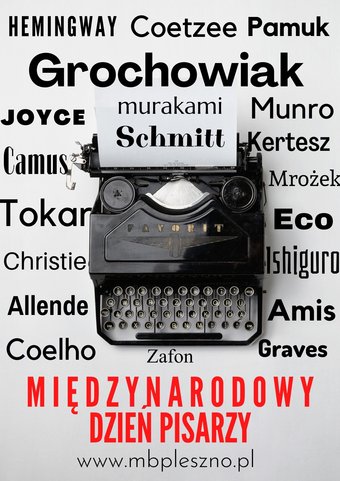 Trzeciego marca obchodzimy Międzynarodowy Dzień Pisarzy