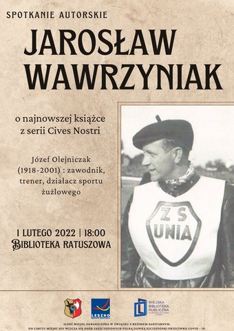 Spotkanie autorskie z Jarosławem Wawrzyniakiem