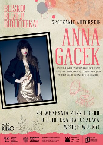 Anna Gacek w Bibliotece Ratuszowej!