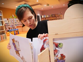 Kamishibai w bibliotece