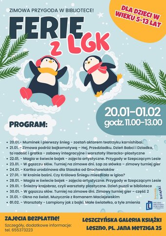 Zimowa przygoda w bibliotece!