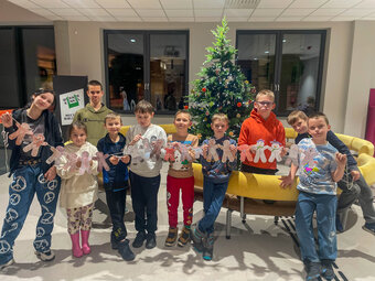 Choinka już świeci!