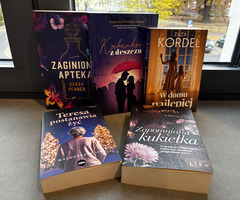 Nowości czytelnicze w naszej bibliotece